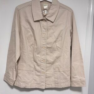 Blair Women's Light Beige Utility Jacket